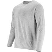 Tricou Bumbac Subtire Cu Maneca Lunga / Gri - 3xl