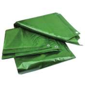 Prelata Cu Inele 120 G/Mp, 4X4 M, Verde