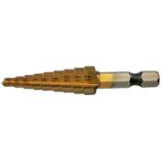 Burghiu Metal Hss Titanat In Trepte 4-12 Mm