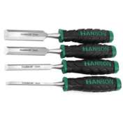 Dalta Cr-V Pentru Lemn, Maner Bicomponent Set 4 - Hb132201