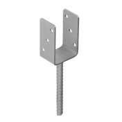 Papuc Reazem Tip "U" Cu Picior Pt. Lemn  81X120X60X4 Mm - Ps80U- 148032