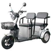 Triciclu Doua Locuri - 1000w / 60v / 20ah / Gri