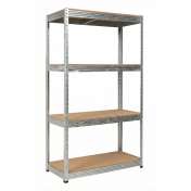 Raft Metalic - 4p / 150x75x30cm / 100kg / Galvanizat