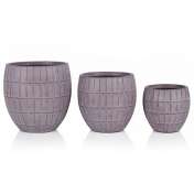 Set Ghivece Exterior - Elara, 3p.