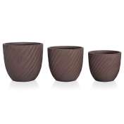 Set Ghivece Exterior - Lara, 3p.