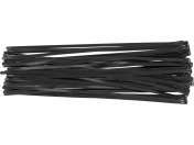 Colier Plastic Reutilizabil 7,6x450mm 50 Buc, Negru