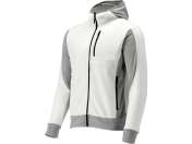 Jacheta Fleece Cu Gluga Sarna Alba Xl