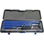 Trusa Profesionala 5 Gletiere 25,40,60,80,100 Cm Cu Maner Telescopic 105-188 Cm, Adaptor Si Rulou Gletuit 9"