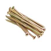 Set 100 suruburi pentru PAL ,lemn si PVC ideale pentru fixari rezistente , montaj mobilier , constructii si imbinari durabile , amprenta TORX T30 dimensiune 6 x 240 mm 