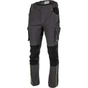 Pantalon Lucru Slim-fit-elastic Confortabil / Gri - S