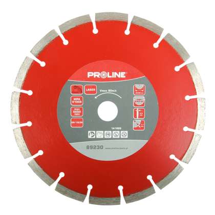 Disc Diamantat Segmentat Laser Universal 230mm