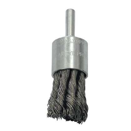 Perie Sarma Impletita Tip Cupa Mica Cu Tija 22mm