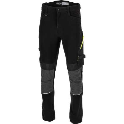 Pantalon Lucru Slim-fit-elastic Durabil / Negru - L