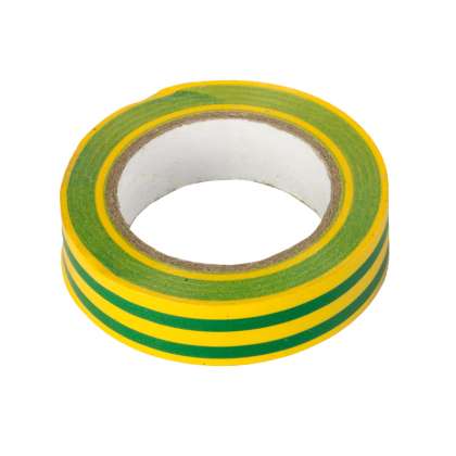 Banda Izolatoare Atestata 15x0.15mm / 10m Verde-galben