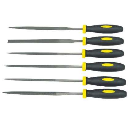 Set Pile Precizie Cu Maner Bimaterial 160mm - 6p.