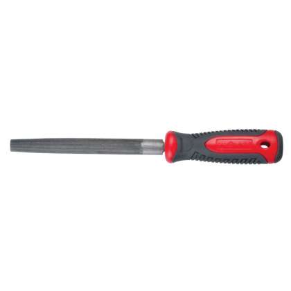Pila Metal Cu Maner Bimaterial / Semirotunda - 200mm
