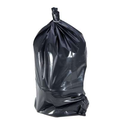 Saci Moloz Polietilena 80l / Negru, 10/set