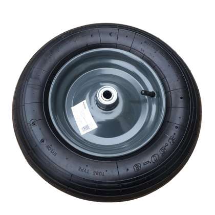 Roata Roaba Cu Cauciuc Neted - 3.5x8.0"