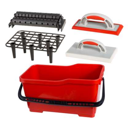 Set Placare Cu Galeata/rola/gratar/cauciuc/burete