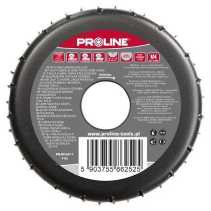 Disc Raspel Carota Plat / Frontal - 120mm