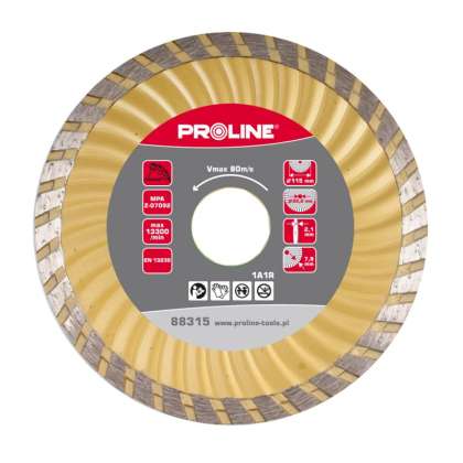 Disc Diamantat Turbo Canelat Super Dur 125mm