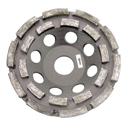 Disc Diamantat Dublu Segmentat De Slefuire 125mm