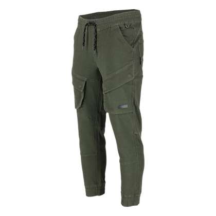 Pantalon Elastic Cu Snur Si Mansete / Kaki - 3xl