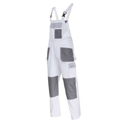 Salopeta Lucru Mediu-groasa Bumbac / Alb - L/52