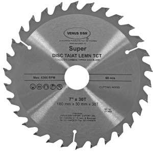 Disc Taiat Lemn Tct -  6"-150X24Tx30 Mm
