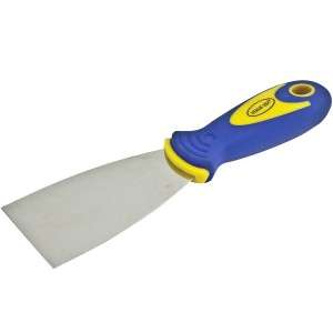 Spaclu Inox, Maner Plastic-Cauciuc  4" (100 Mm)
