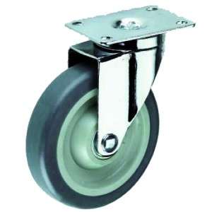 Roata Furca Pivotanta, Tpr Gri - 100 X 31 Mm