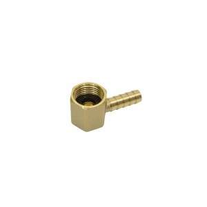 Reducție Gaz 1/2" Cu Cot, Filet Interior, Conector Furtun 9 Mm
