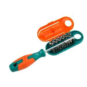 Chei Tubulare Si Biti Cu Maner Set 17 - Hb625917