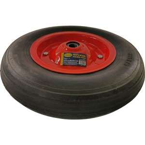 Roata Roaba 14" X 3.5 - 7, Ax D20 X 71 Mm, Semisolida, Rulment