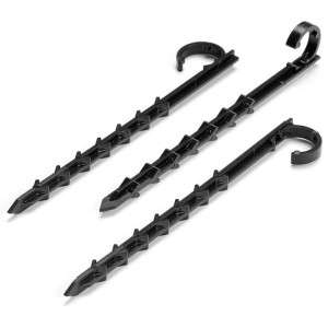 Carlig Fixare Pt. Tub/Banda Picurare 15 Cm - 20 Buc (Ad)