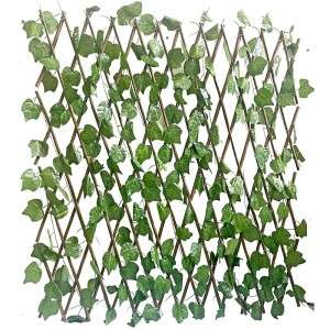 Gard Decorativ Artificial Extensibil, Lemn Cu Frunze Vita Vie 1.0X1.8 M - Wy151204
