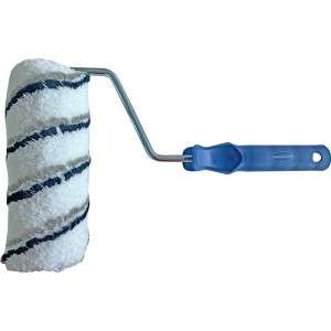 Rulou Vopsit, Microfibra (Dungi Negru-Gri) -7" (175 Mm)