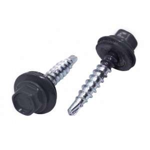 Surub Acoperis Wkret 4.8 X 35 Gri-Ral7024 (250) (If)