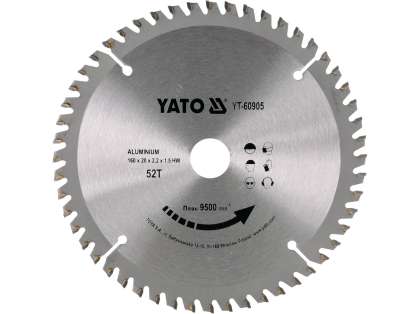 Disc Circular Lemn, 160X20X2.2Mm, 52 Dinți