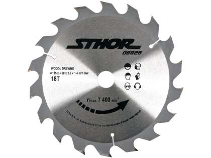 Disc Circular Pentru Lemn 185X20X2.2Mm T18