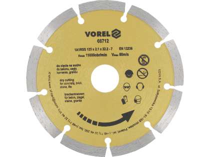 Disc Diamantat Cu Segmente 125Mmdisc Diamantat Cu Segmente 125 Mm