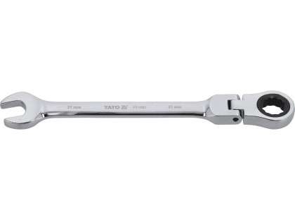 Cheie Combinată Cu Clichet Și Cap Flexibil 21Mm