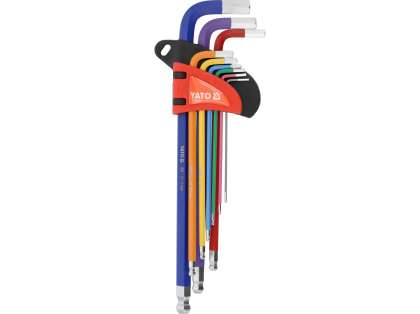 Chei Hexagonale Cu Bilă 1.5-10Mm 9 Piese