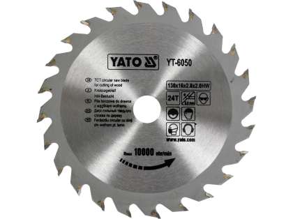 Disc Circular Lemn, 130X16X2.8Mm