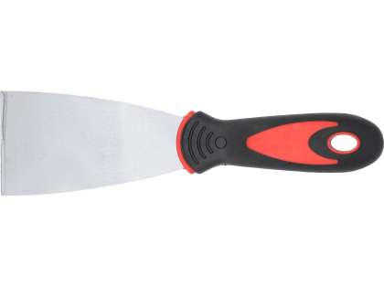 Șpaclu Din Oțel Inoxidabil, Mâner Bicolor, 6Cm