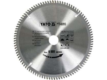 Disc Fierăstrău Circular Pentru Aluminiu 250X30X100Mm