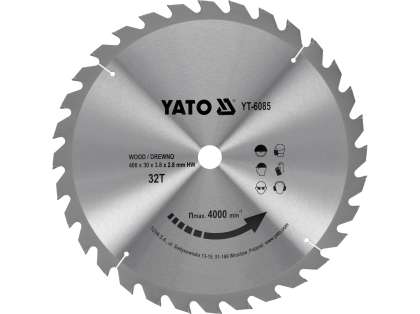 Pânză Fierăstrău Circular Pentru Lemn 400X32X30Mm