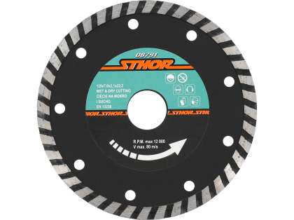Disc Diamantat Turbo 125X2.1Mm H7Disc Diamantat Turbo 125X2.1Mm H7
