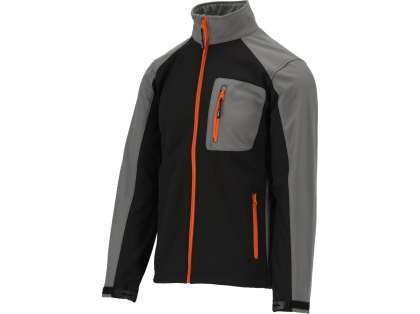 Jachetă Softshell, Negru/Gri, S