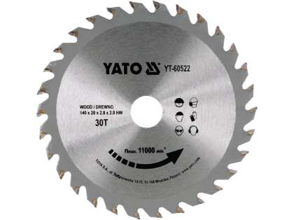 Disc Circular Pentru Lemn 140X30Tx20Mm